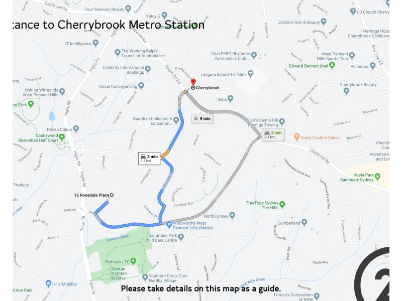 12 Rosedale Place, West Pennant Hills NSW 2125