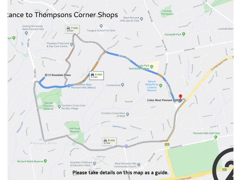 12 Rosedale Place, West Pennant Hills NSW 2125