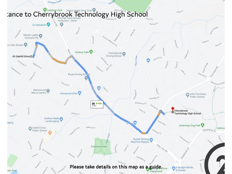 65 Oakhill Drive, Castle Hill NSW 2154