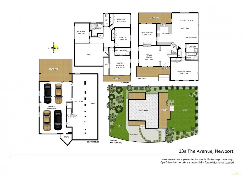 13A The Avenue, Newport NSW 2106 Floorplan