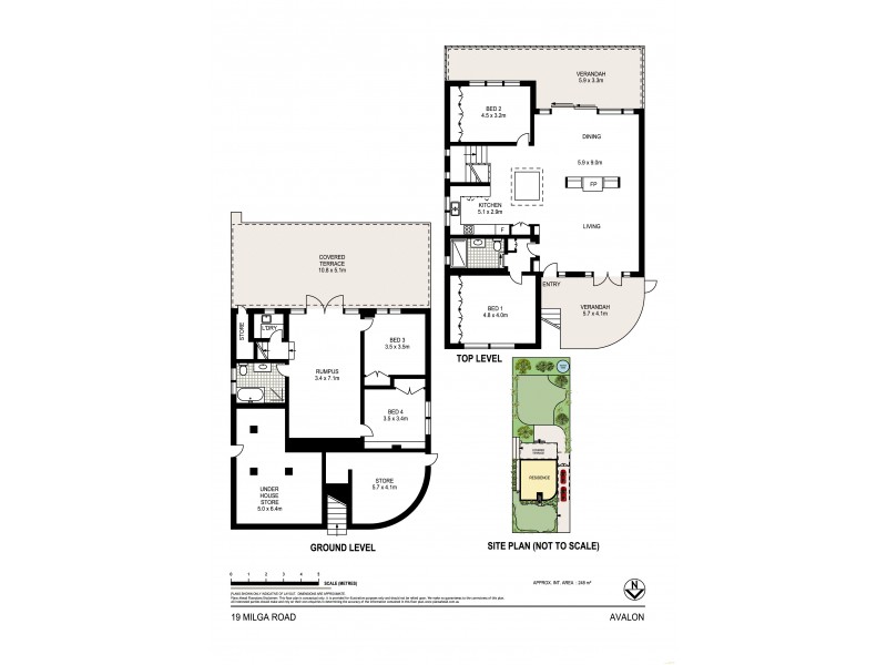 19 Milga Road, Avalon Beach NSW 2107 Floorplan