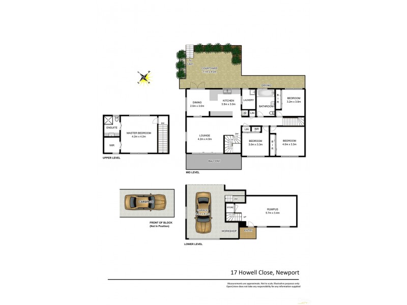 17 Howell Close, Newport NSW 2106 Floorplan