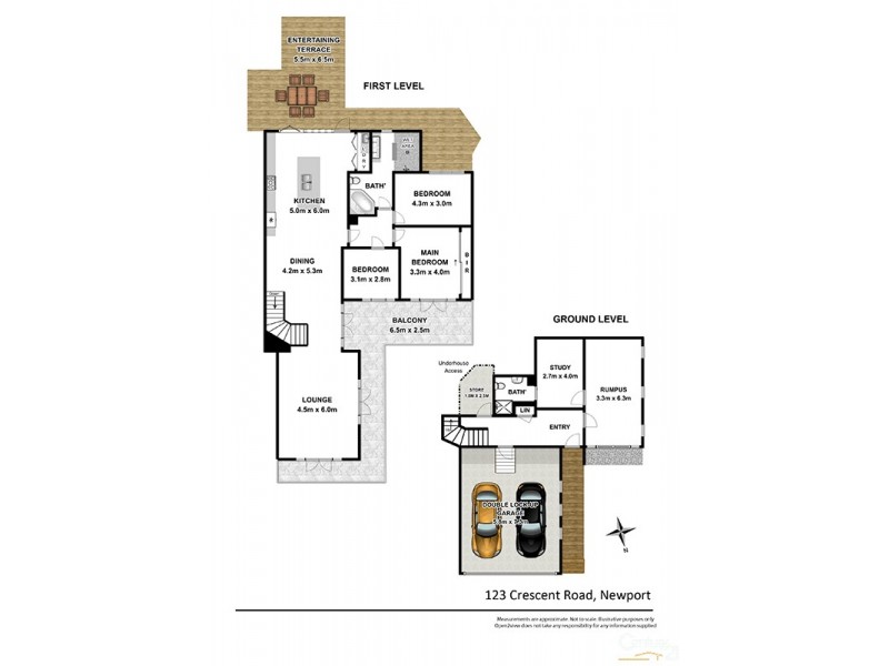123 Crescent Road, Newport NSW 2106 Floorplan