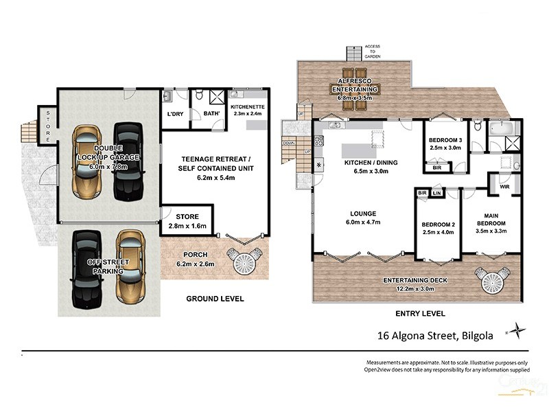 16 Algona Street, Bilgola NSW 2107 Floorplan