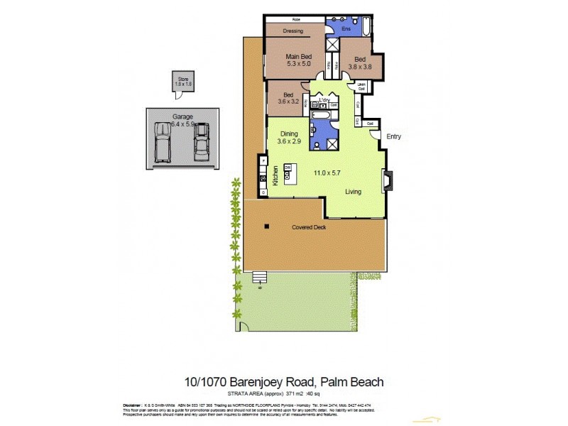 10/1070 Barrenjoey Road, Palm Beach NSW 2108 Floorplan