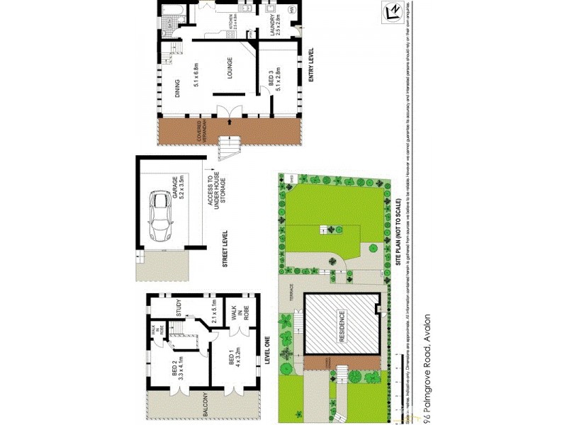96 Palmgrove Road, Avalon Beach NSW 2107 Floorplan