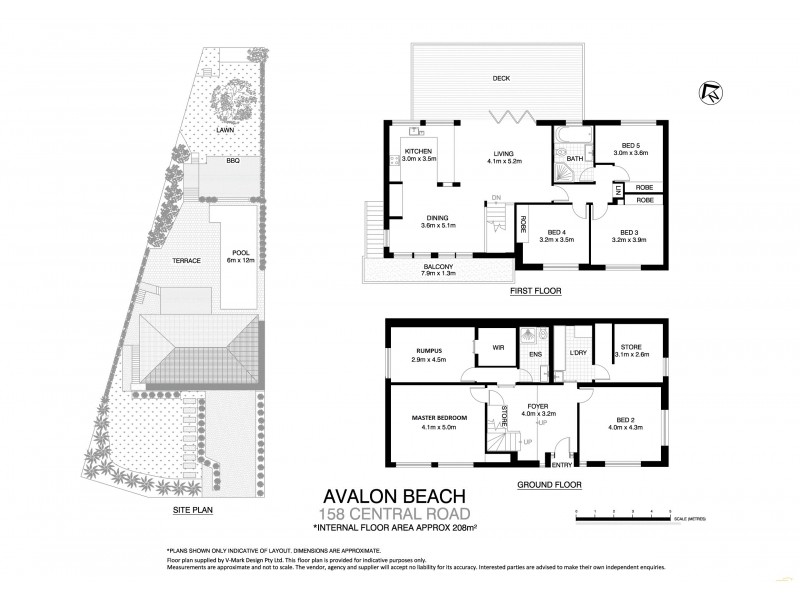 158 Central Road, Avalon Beach NSW 2107 Floorplan
