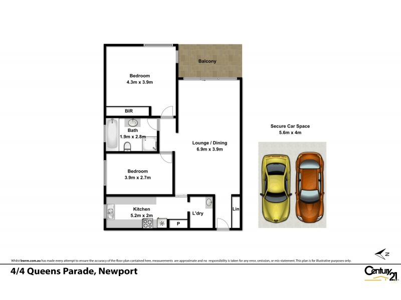 4/4 Queens Parade, Newport NSW 2106 Floorplan
