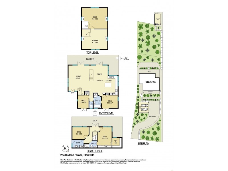 254 Hudson Parade, Avalon Beach NSW 2107 Floorplan