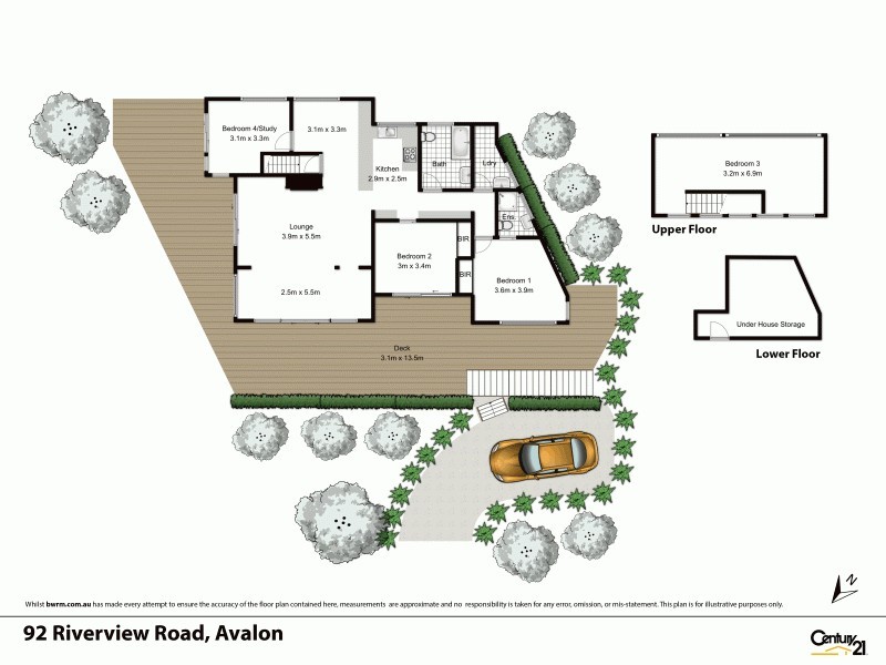 92 Riverview Road, Avalon Beach NSW 2107 Floorplan