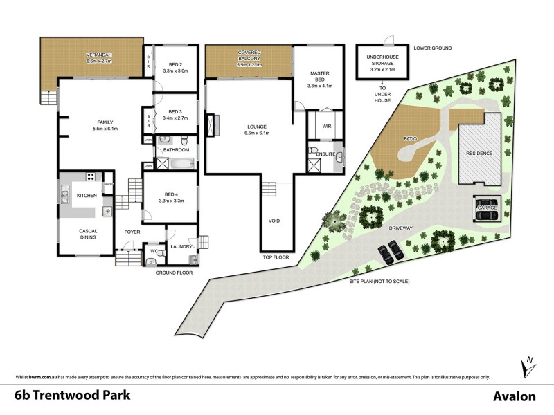6B Trentwood Park, Avalon Beach NSW 2107 Floorplan