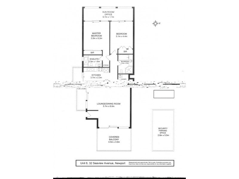 8/32 Seaview Avenue, Newport NSW 2106 Floorplan