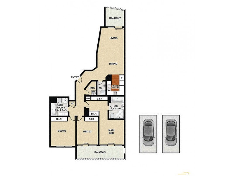 140/361 Kent Street, Sydney NSW 2000 Floorplan