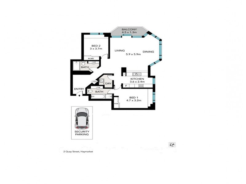 1106/2 Quay St, Sydney NSW 2000