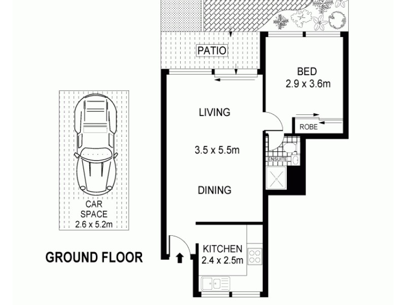 203/10 New McLean Street, Edgecliff NSW 2027 Floorplan
