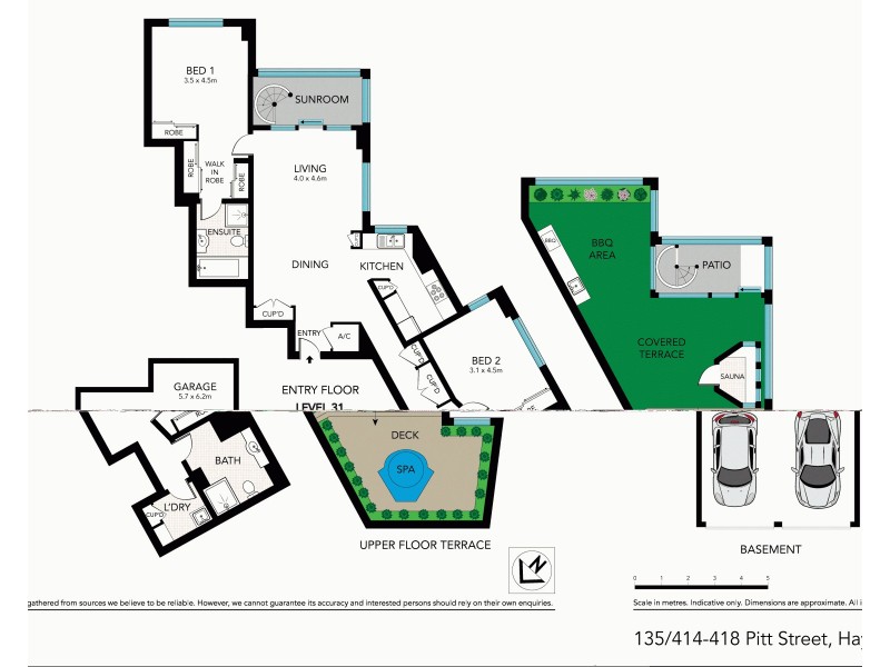 135/416 Pitt Street, Sydney NSW 2000 Floorplan