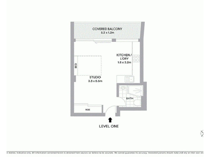 103/76 Roslyn Gardens, Rushcutters Bay NSW 2011 Floorplan