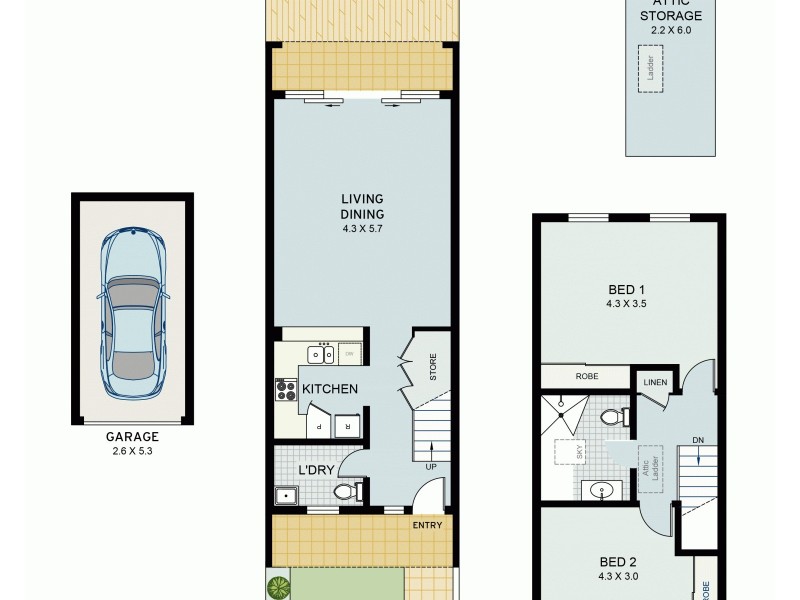 31/120 William Street, Leichhardt NSW 2040 Floorplan