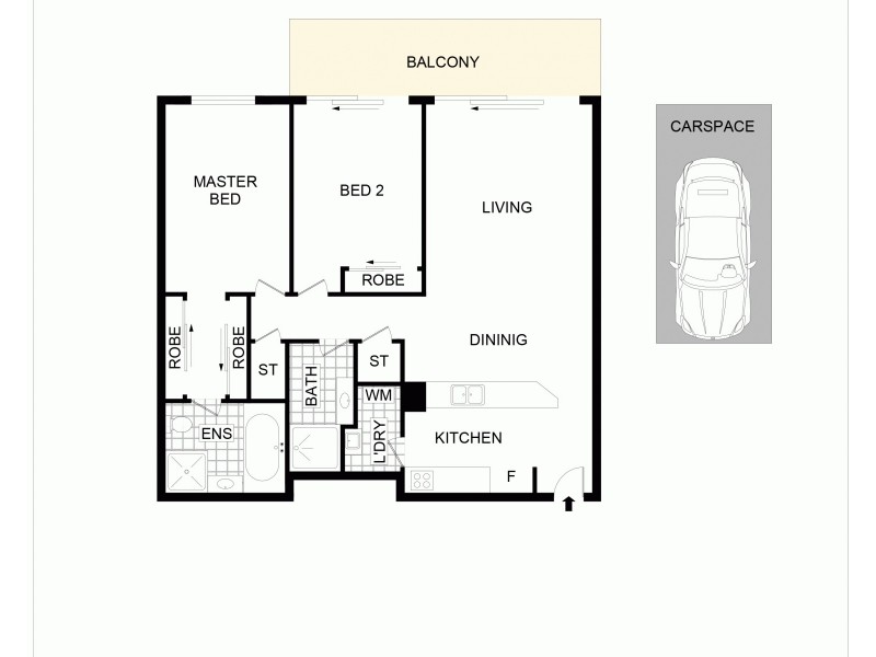 100/569 George Street, Sydney NSW 2000 Floorplan