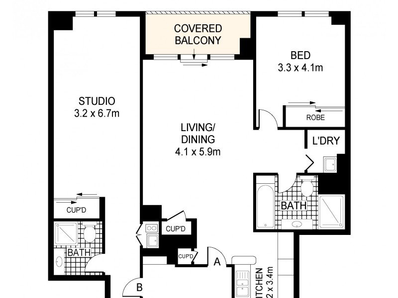 630/317 Castlereagh Street, Sydney NSW 2000 Floorplan