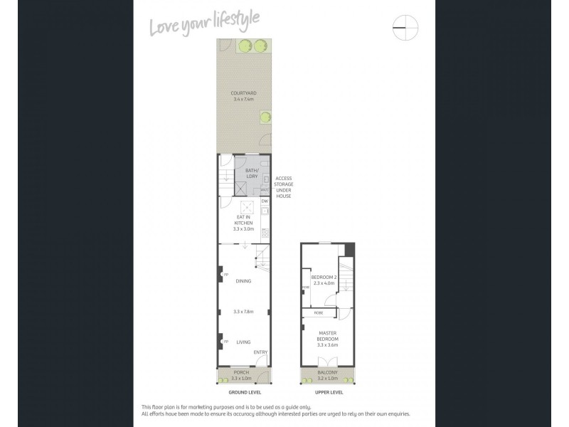 22 Whitehorse Street, Newtown NSW 2042 Floorplan