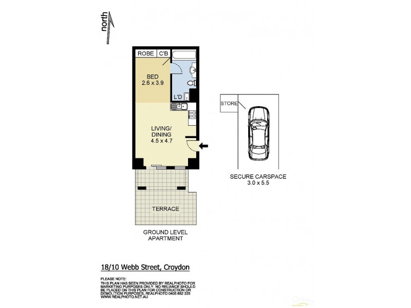 18/10 Webb St, Croydon NSW 2132 Floorplan