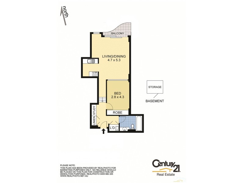 25/91 Goulburn Street, Sydney NSW 2000 Floorplan