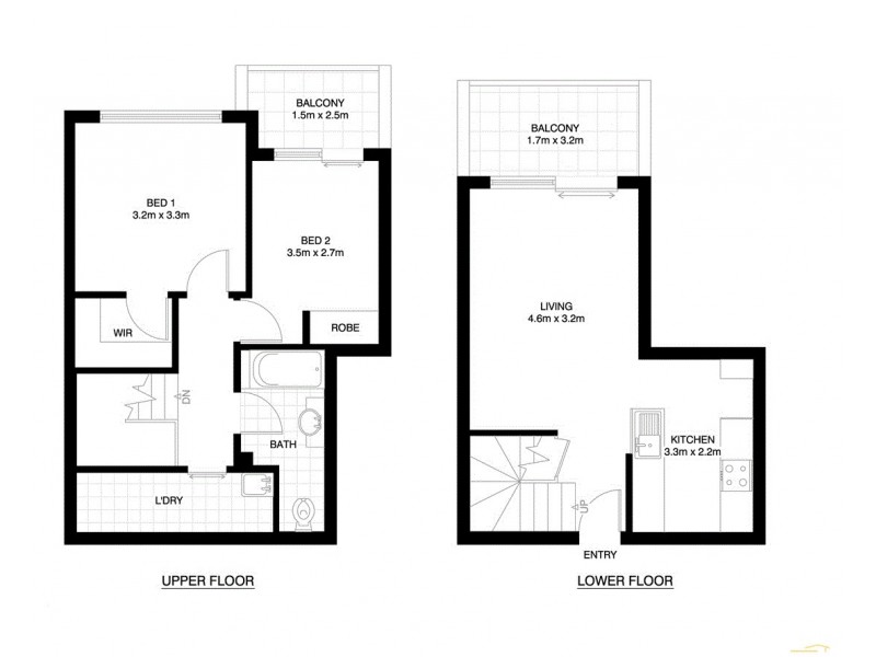 105/267 Bulwara Rd, Ultimo NSW 2007 Floorplan