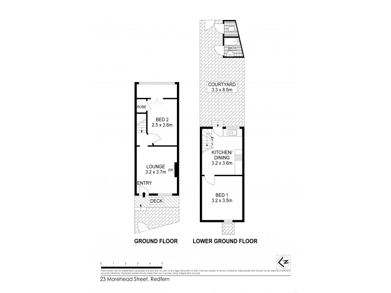23 Morehead St, Redfern NSW 2016 Floorplan