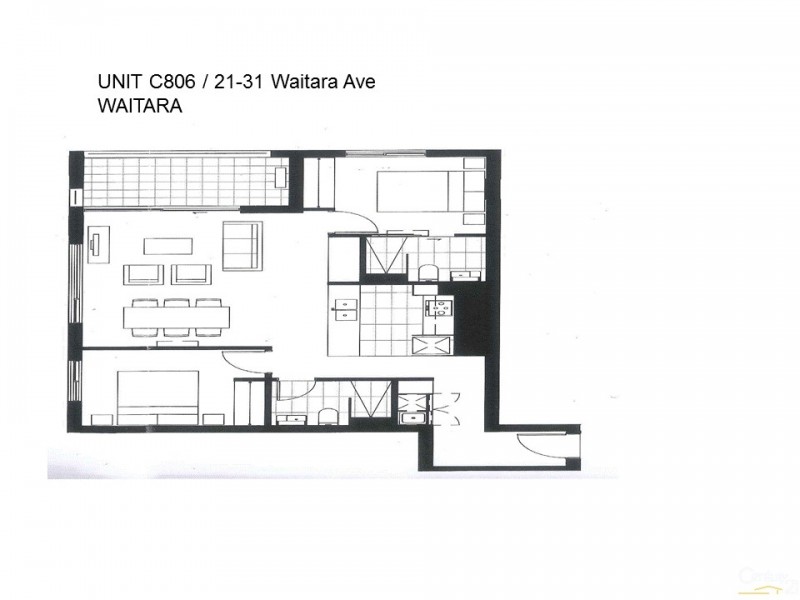 830/21-31 Waitara Avenue, Waitara NSW 2077 Floorplan