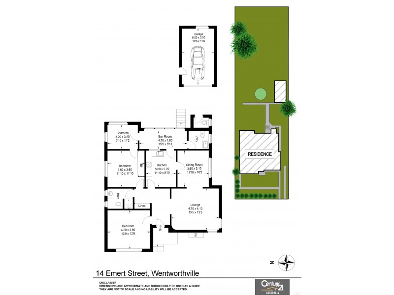14 Emert Street, Wentworthville NSW 2145 Floorplan