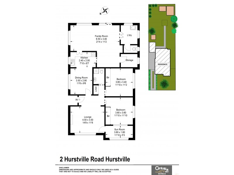 2 Hurstville Road, Hurstville NSW 2220 Floorplan