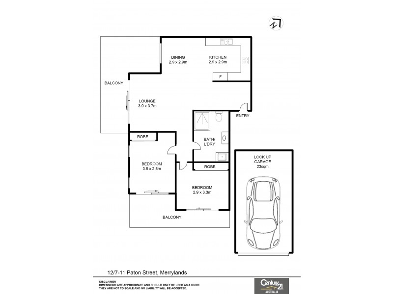12/7-11 Paton Street, Merrylands NSW 2160