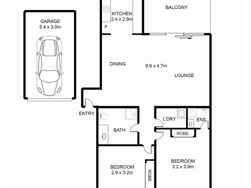 3/369-373 Kingsway, Caringbah NSW 2229 Floorplan