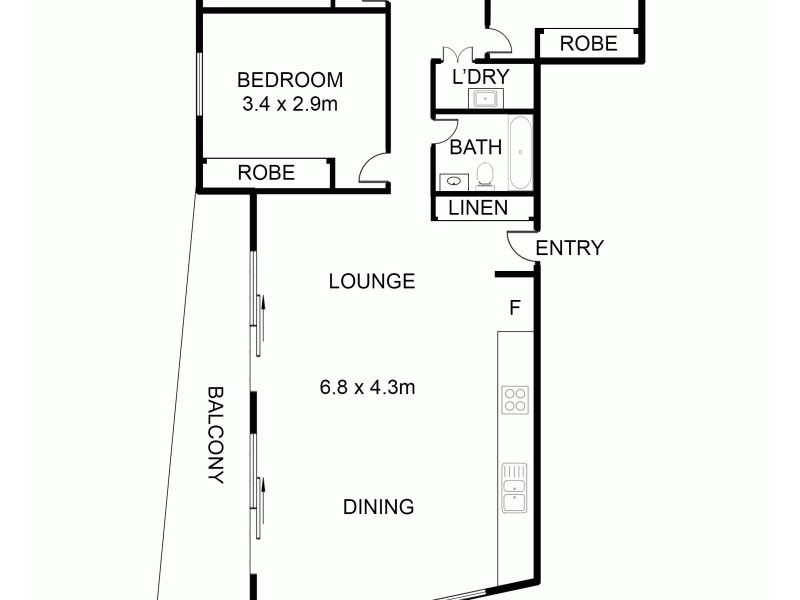 512/6-10 Charles Street, Parramatta NSW 2150 Floorplan