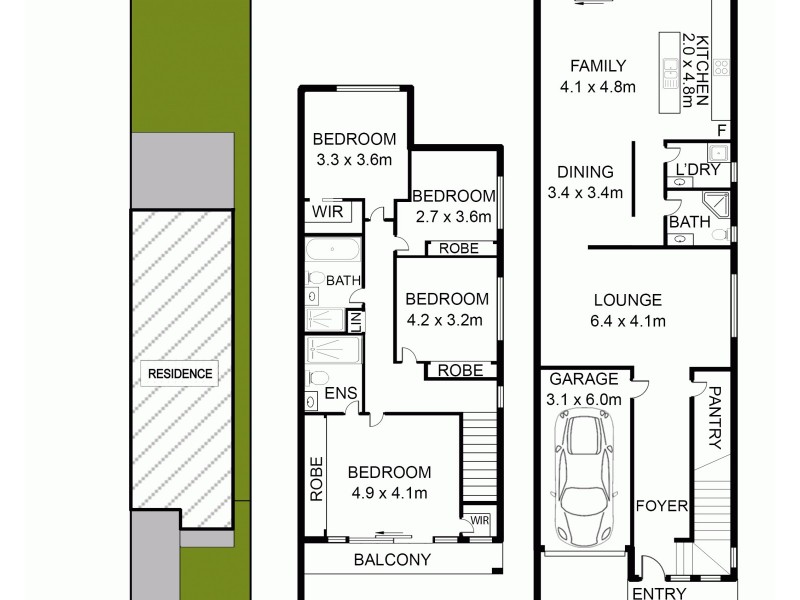 20B Jewelsford Road, Wentworthville NSW 2145 Floorplan