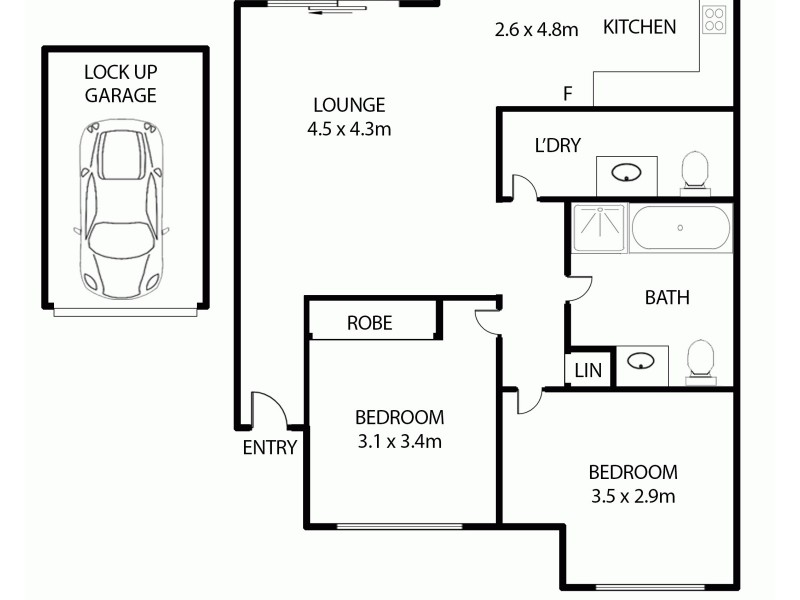 14/44-48 Lane Street, Wentworthville NSW 2145 Floorplan