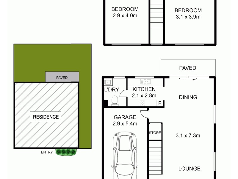 17/36-40 Jersey Road, South Wentworthville NSW 2145 Floorplan