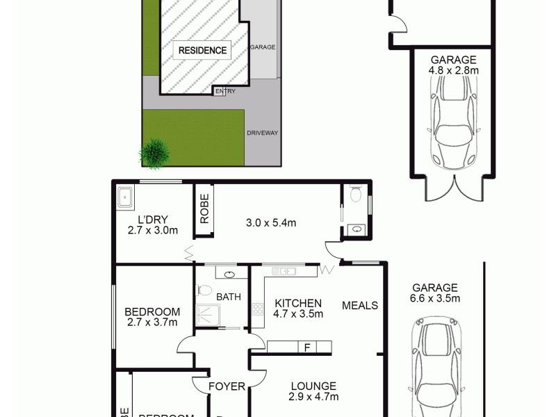 16 Otto Street, Merrylands West NSW 2160 Floorplan