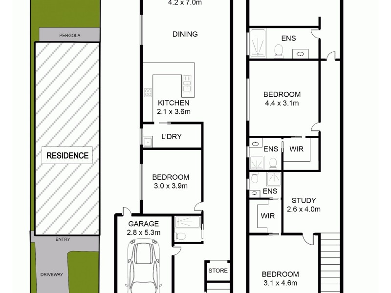 32A Byron Road, Guildford NSW 2161 Floorplan