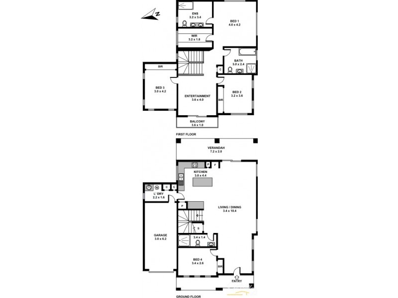 1 Bijiji Street, Pendle Hill NSW 2145 Floorplan