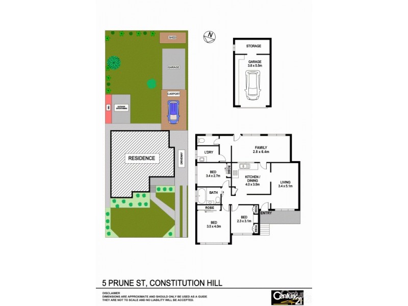 5 Prune Street, Constitution Hill NSW 2145 Floorplan