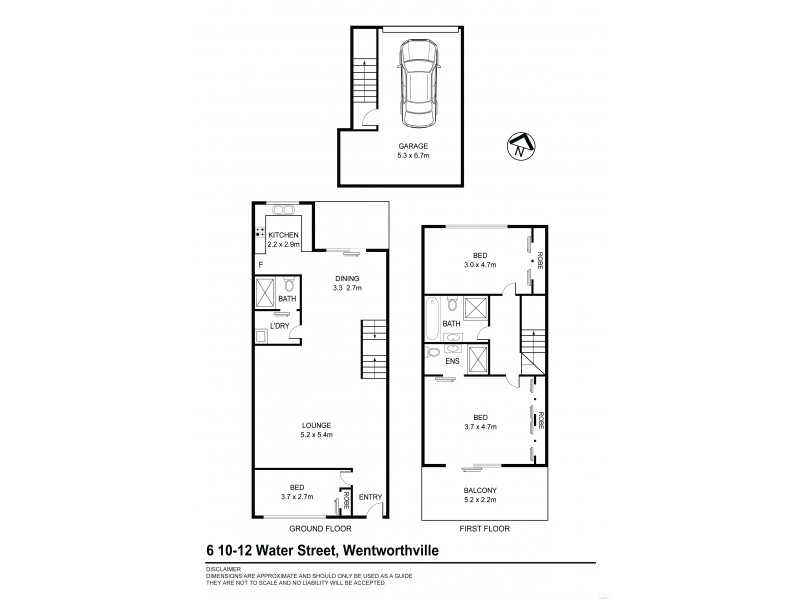 6/10-12 Water Street, Wentworthville NSW 2145 Floorplan