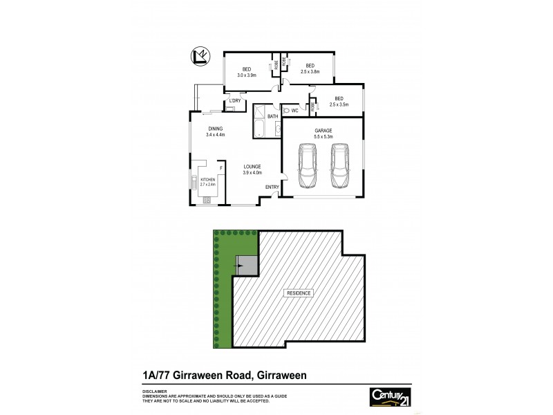 1A/77 Girraween Road, Girraween NSW 2145 Floorplan
