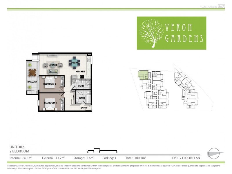 302/63-67 Veron Street, Wentworthville NSW 2145 Floorplan