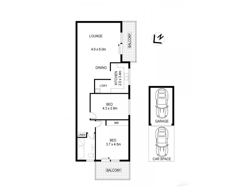 5/209 Hawkesbury Road, Westmead NSW 2145 Floorplan