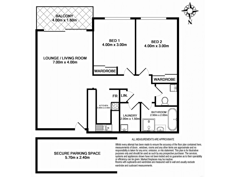 38/125-158 George Street, Redfern NSW 2016 Floorplan