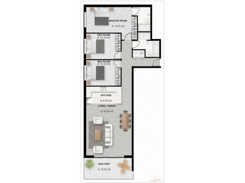 20/71 Faunce Street West, Gosford NSW 2250 Floorplan
