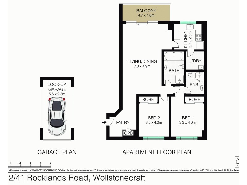 112/41 Rocklands Road, Wollstonecraft NSW 2065 Floorplan