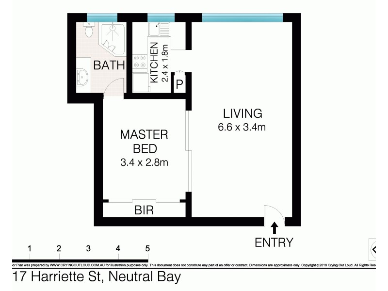 4/17 Harriette Street, Neutral Bay NSW 2089 Floorplan